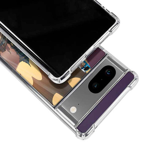 DC Comics Batman in the Sky Google Pixel 7a Clear Case